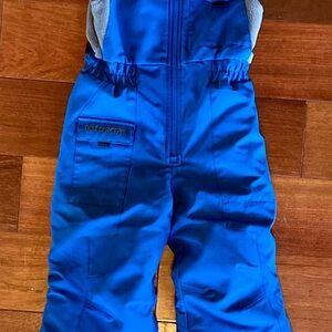 Kids Boulder Gear Blue Snow Bibs